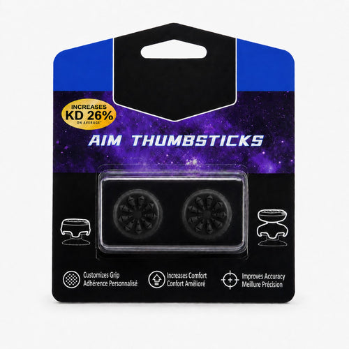 PlayStation black thumbstick grips 2 pack product image