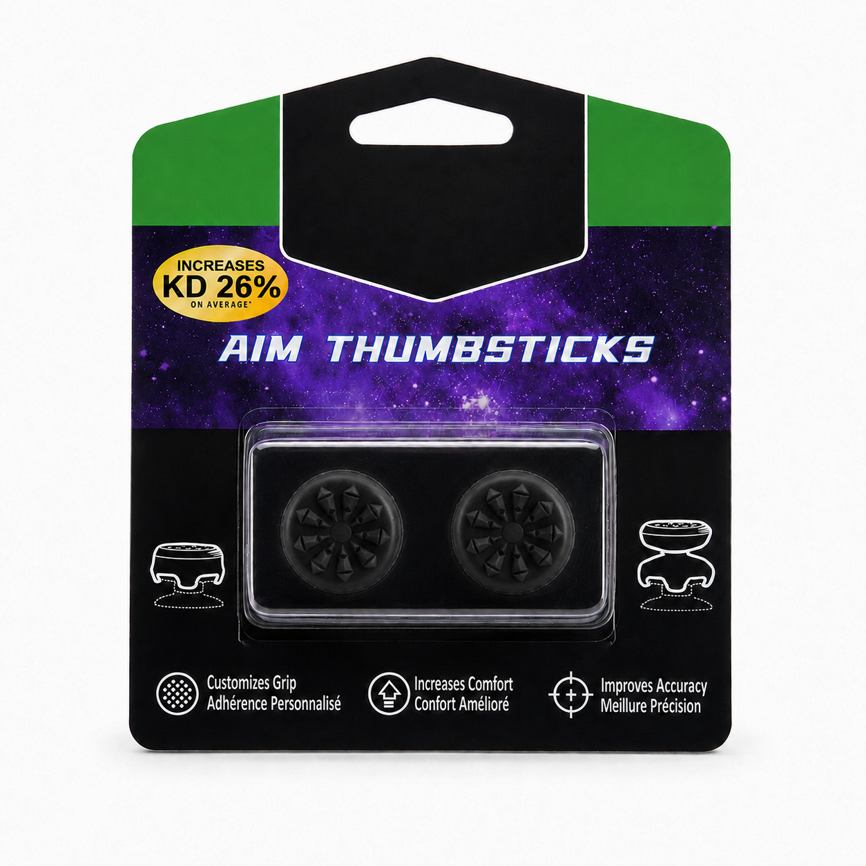 Xbox Thumbstick Grips 2-Pack Black